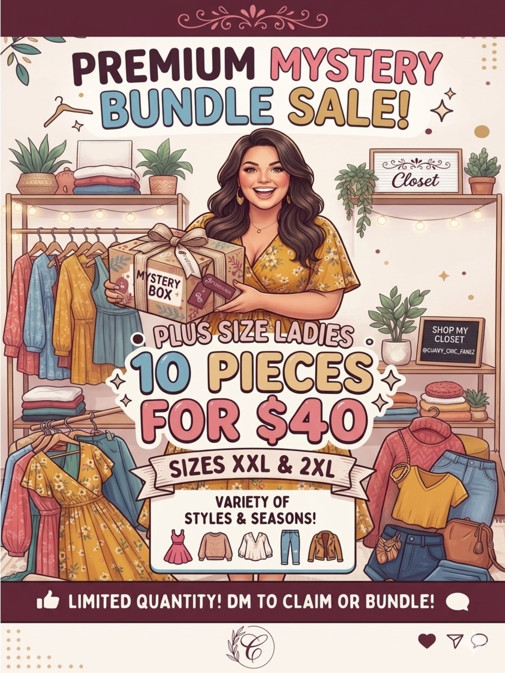 Plus Size Ladies bundle- name Brands